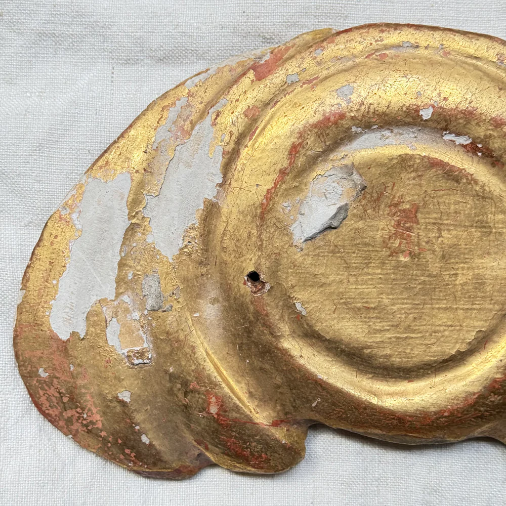 18th-century Set of 5 Italian Gilt Clouds - Image 6