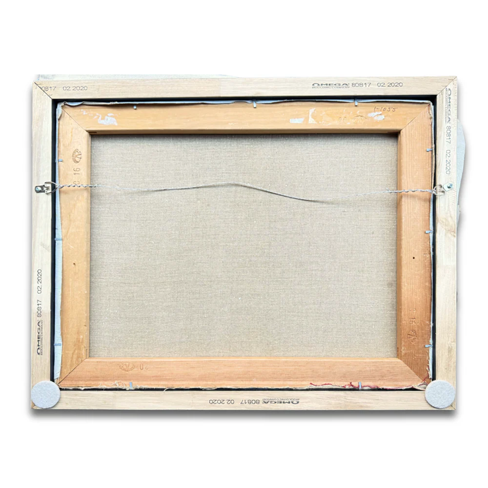 "Reclining Artist" Oil Painting on Linen by Samuel Oppenheimer (1901-1992) - Image 6