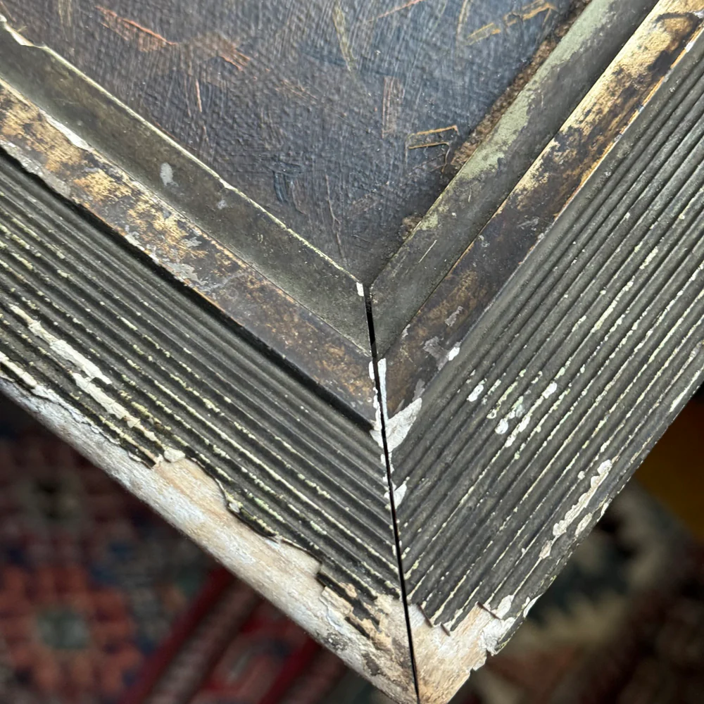 Early 20th-century Chicks Painting - Image 5