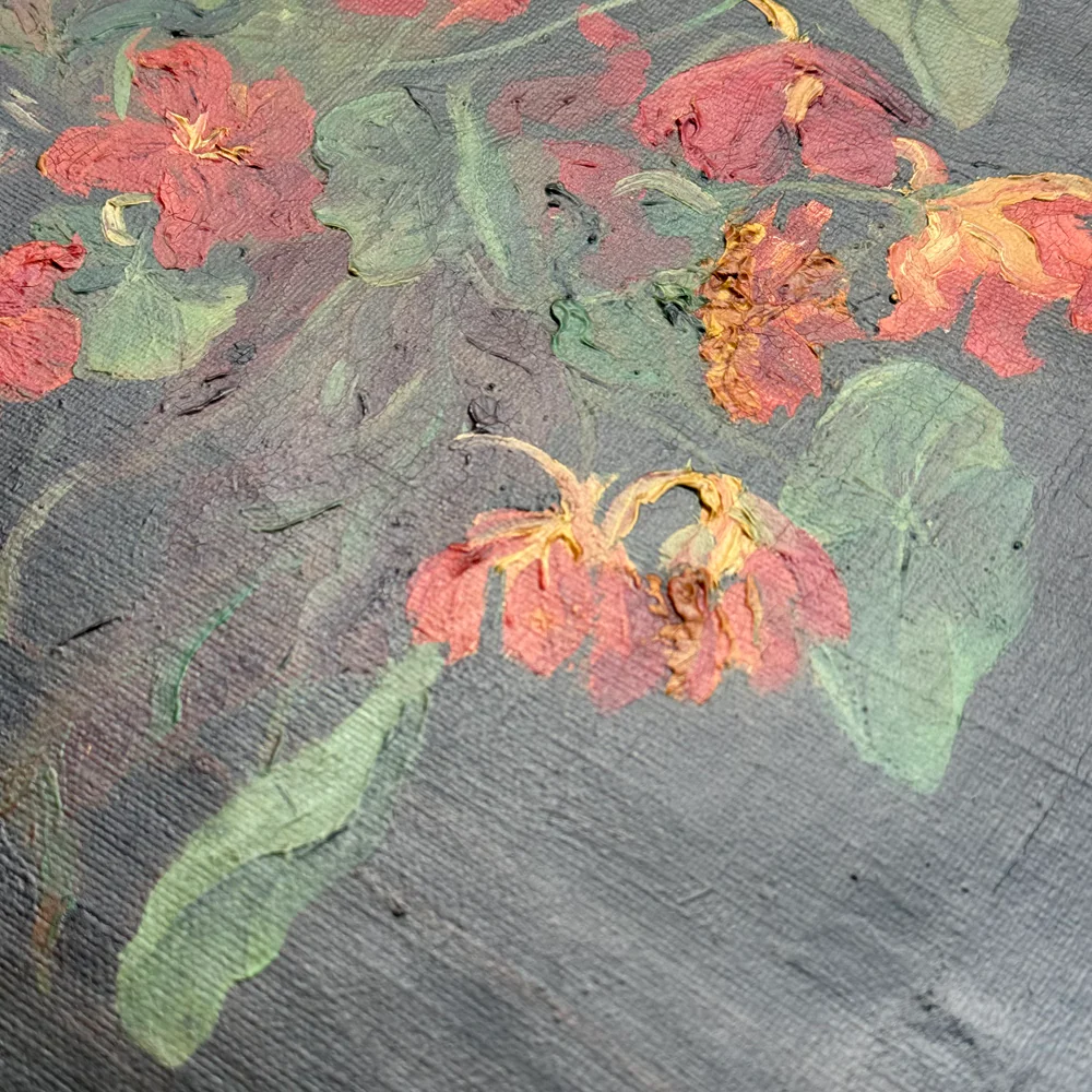 Mid 20th-century Dutch Floral Still Life Painting - Image 4